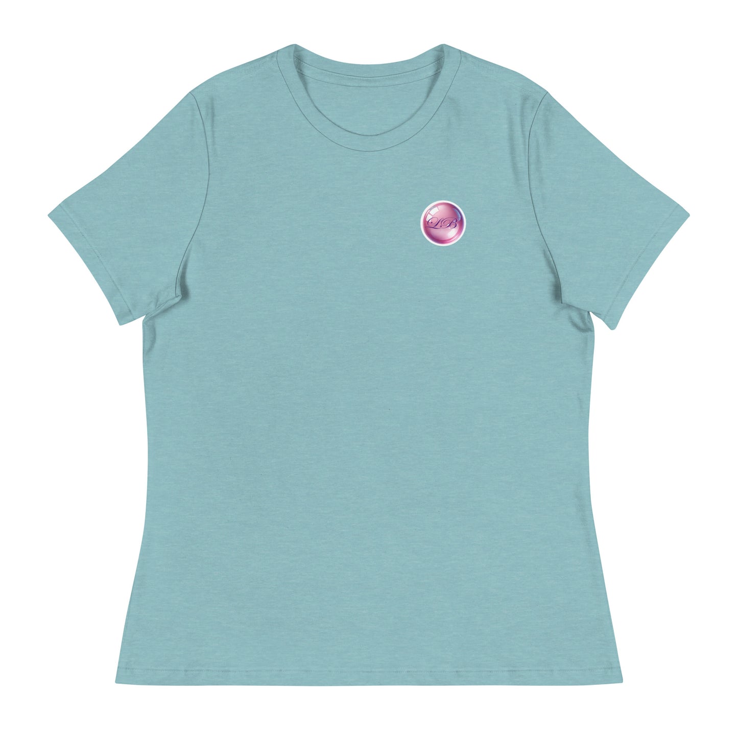 Lavish Bubble small logo - Women's Relaxed T-Shirt - LAVISH BUBBLES