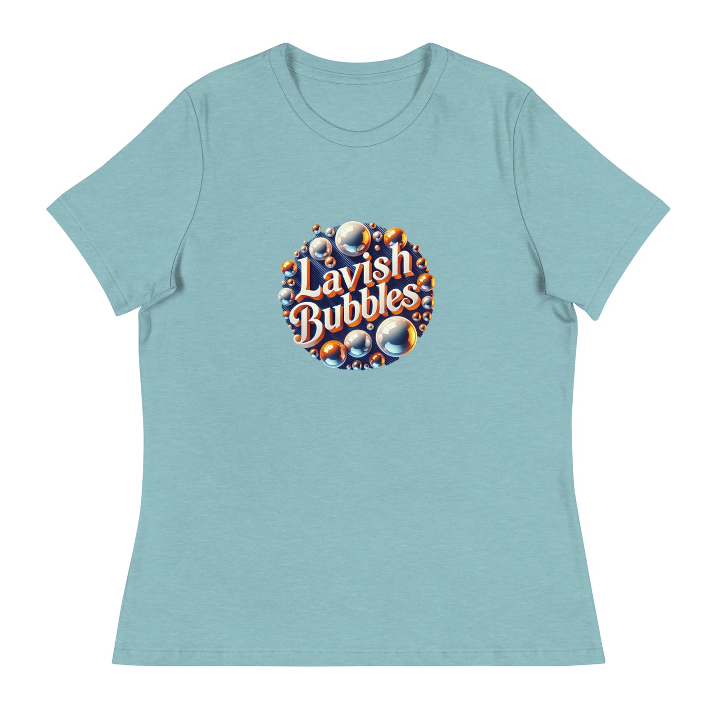 Vintage bubbles - Women's Relaxed T-Shirt - LAVISH BUBBLES