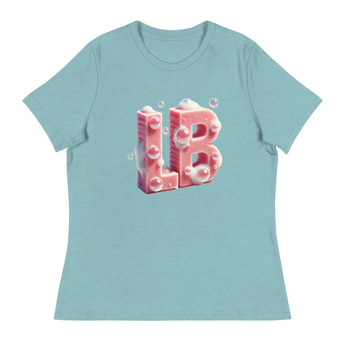 Soapy LB - Women's Relaxed T-Shirt - Lavish Bubbles - LAVISH BUBBLES