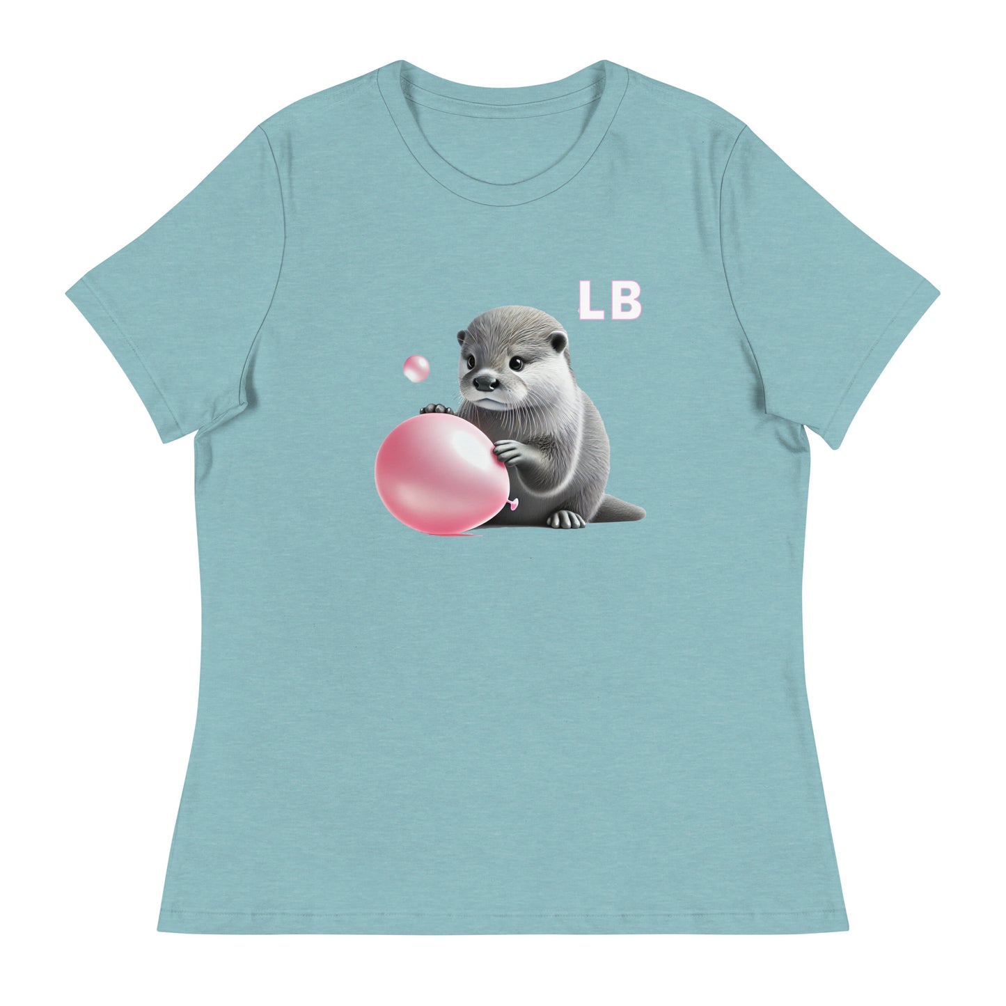 Lilly - Women's Relaxed T-Shirt - Lavish Bubbles - LAVISH BUBBLES