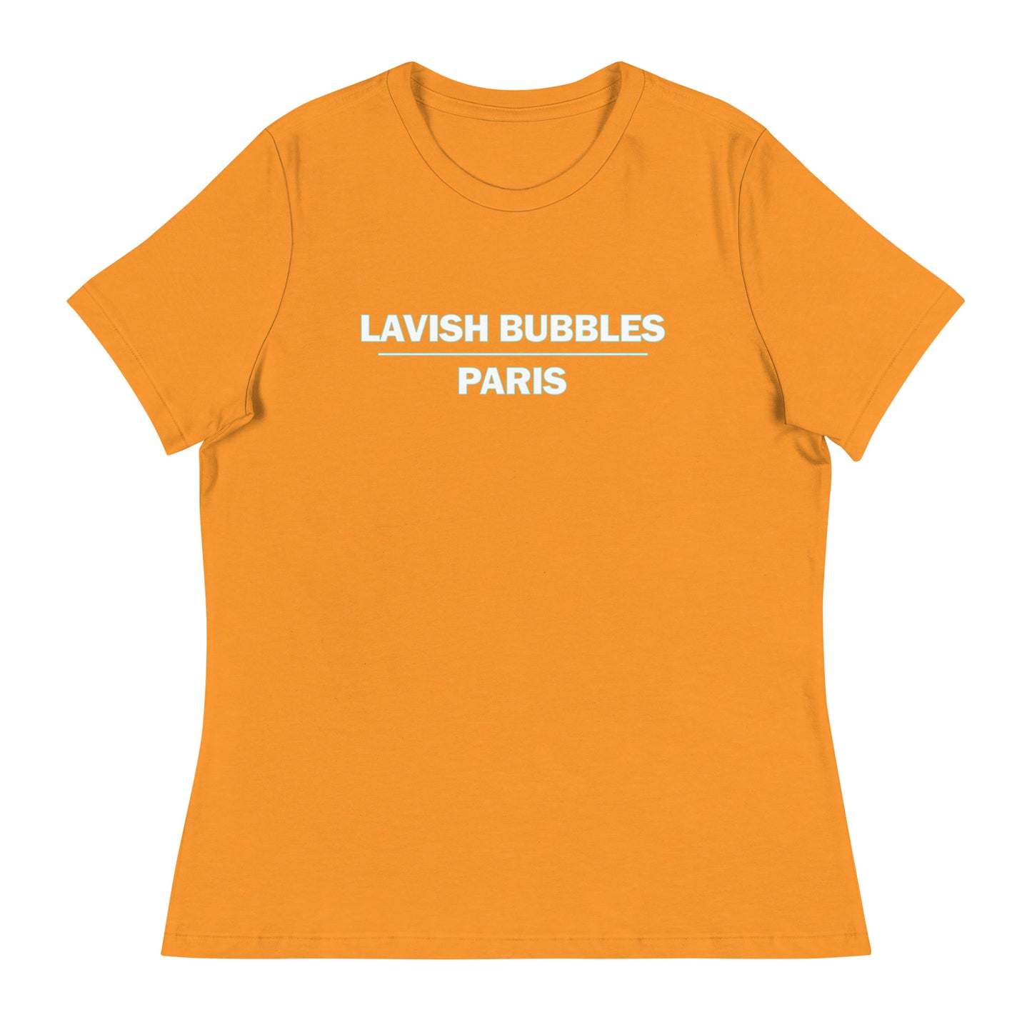 Laser name - Women's Relaxed T-Shirt - Lavish Bubbles - LAVISH BUBBLES