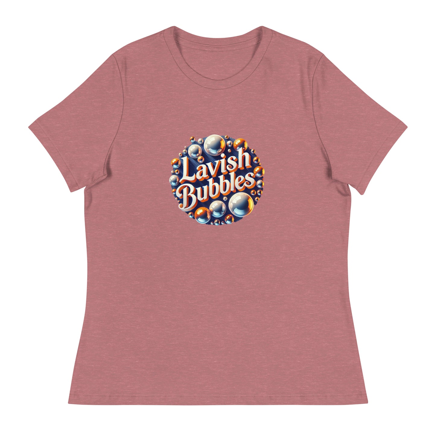 Vintage bubbles - Women's Relaxed T-Shirt - LAVISH BUBBLES