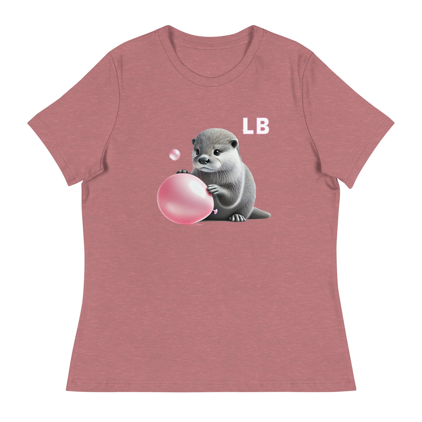 Lilly - Women's Relaxed T-Shirt - Lavish Bubbles - LAVISH BUBBLES