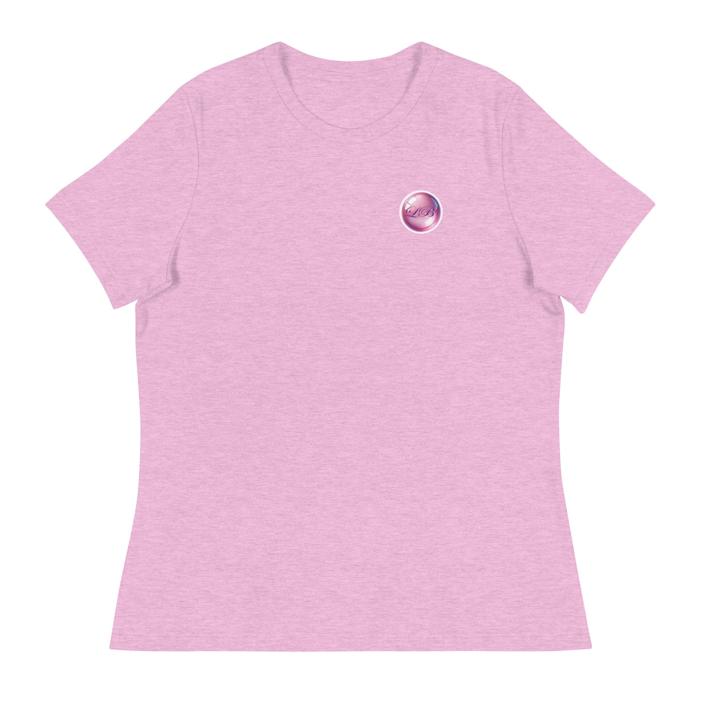 Lavish Bubble small logo - Women's Relaxed T-Shirt - LAVISH BUBBLES