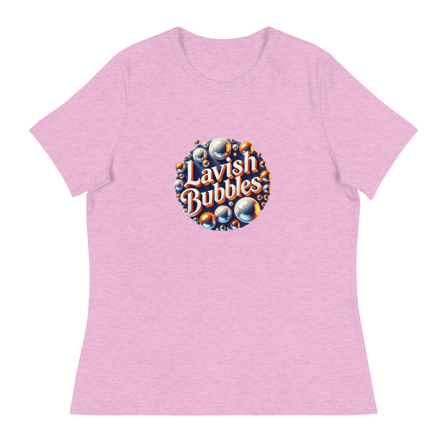 Vintage bubbles - Women's Relaxed T-Shirt - LAVISH BUBBLES