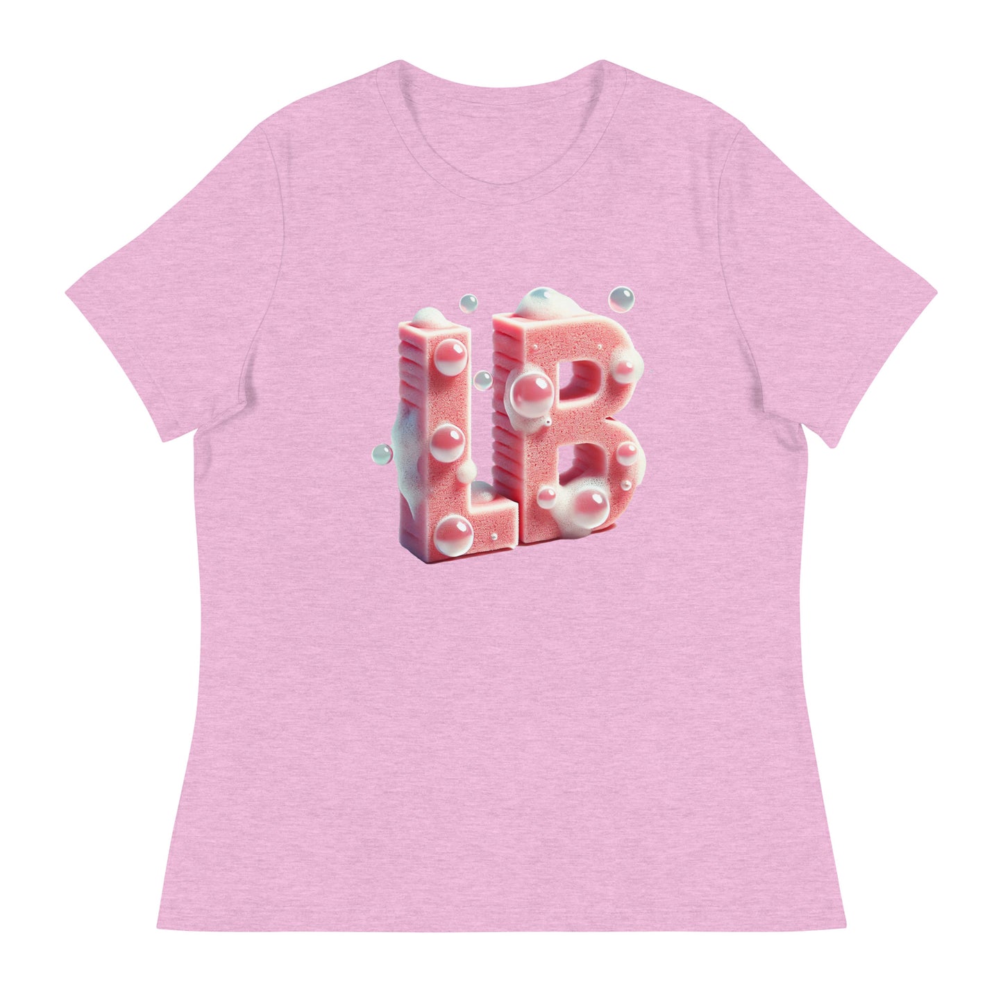 Soapy LB - Women's Relaxed T-Shirt - Lavish Bubbles - LAVISH BUBBLES