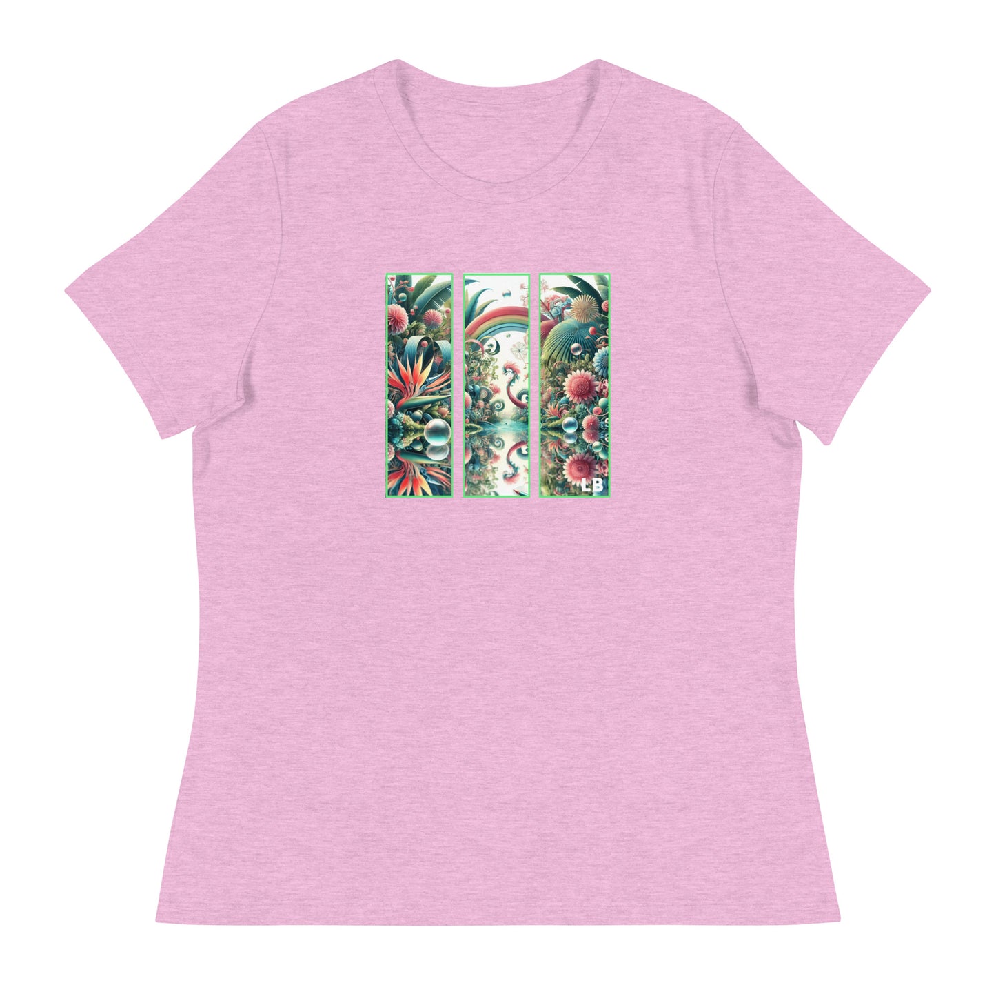 Fantastic river - Women's Relaxed T-Shirt - Lavish Bubbles - LAVISH BUBBLES