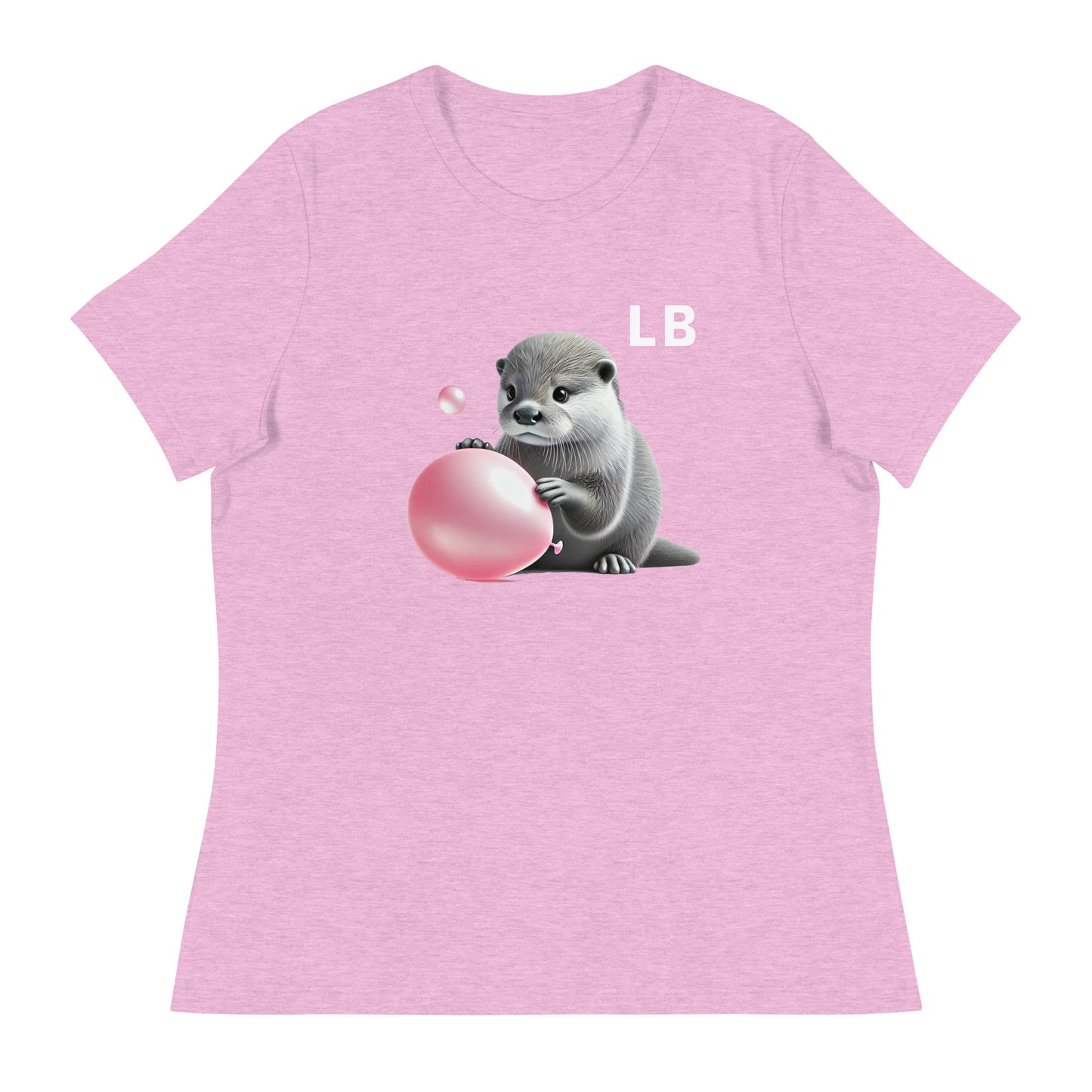 Lilly - Women's Relaxed T-Shirt - Lavish Bubbles - LAVISH BUBBLES