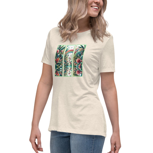 Fantastic river - Women's Relaxed T-Shirt - Lavish Bubbles - LAVISH BUBBLES