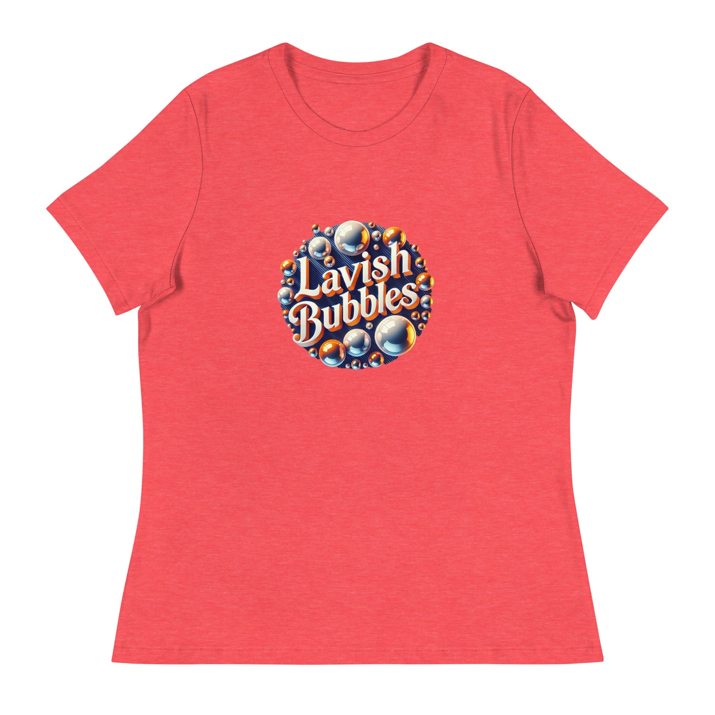 Vintage bubbles - Women's Relaxed T-Shirt - LAVISH BUBBLES