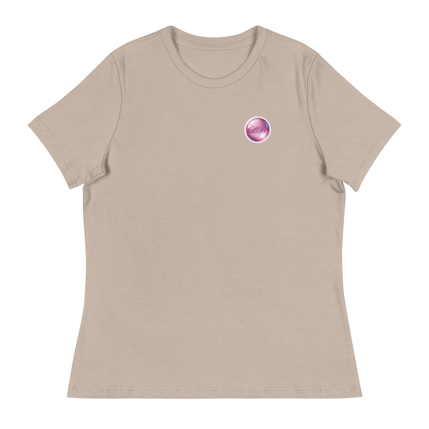 Lavish Bubble small logo - Women's Relaxed T-Shirt - LAVISH BUBBLES