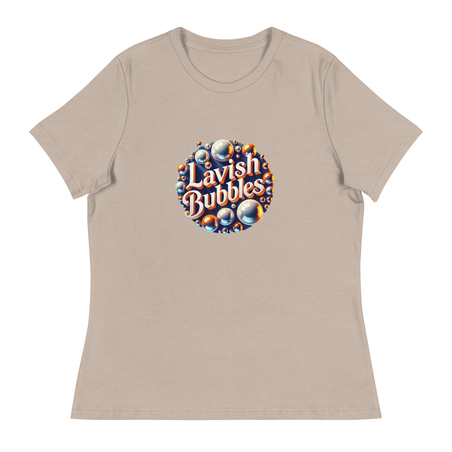 Vintage bubbles - Women's Relaxed T-Shirt - LAVISH BUBBLES