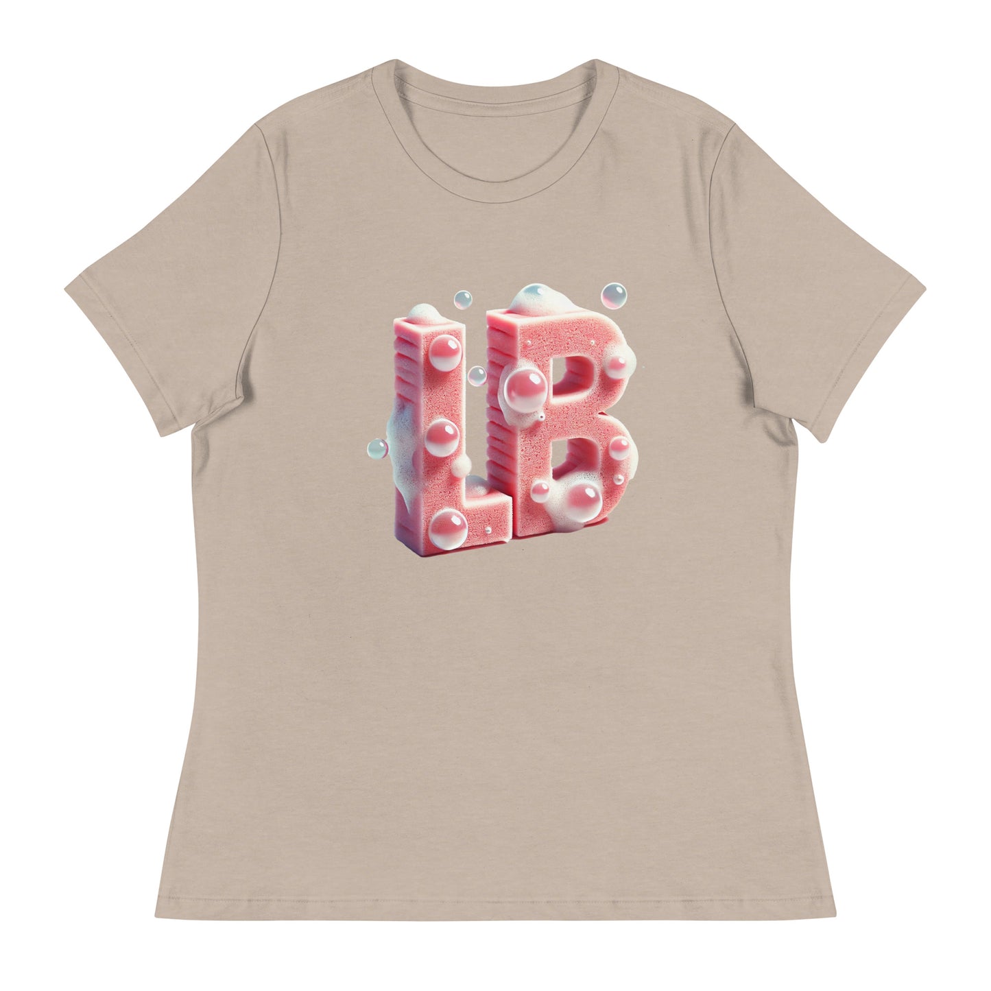 Soapy LB - Women's Relaxed T-Shirt - Lavish Bubbles - LAVISH BUBBLES