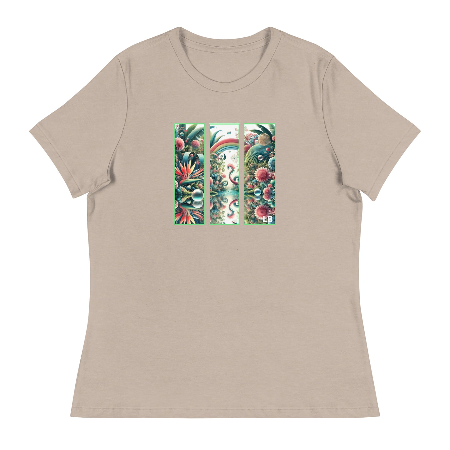 Fantastic river - Women's Relaxed T-Shirt - Lavish Bubbles - LAVISH BUBBLES