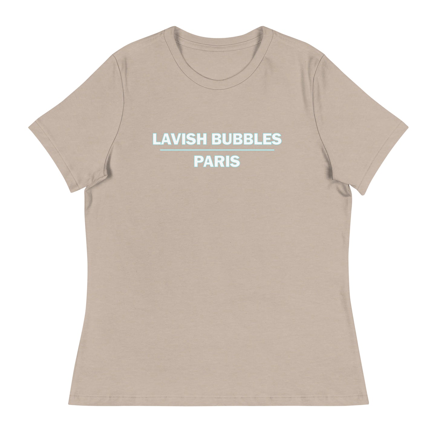 Laser name - Women's Relaxed T-Shirt - Lavish Bubbles - LAVISH BUBBLES