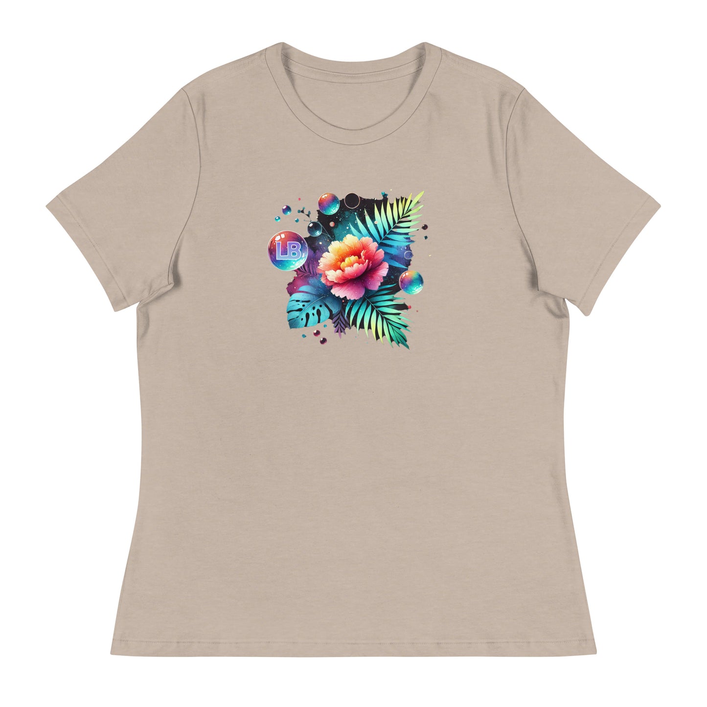 colorful flower - T-shirt pour femmes