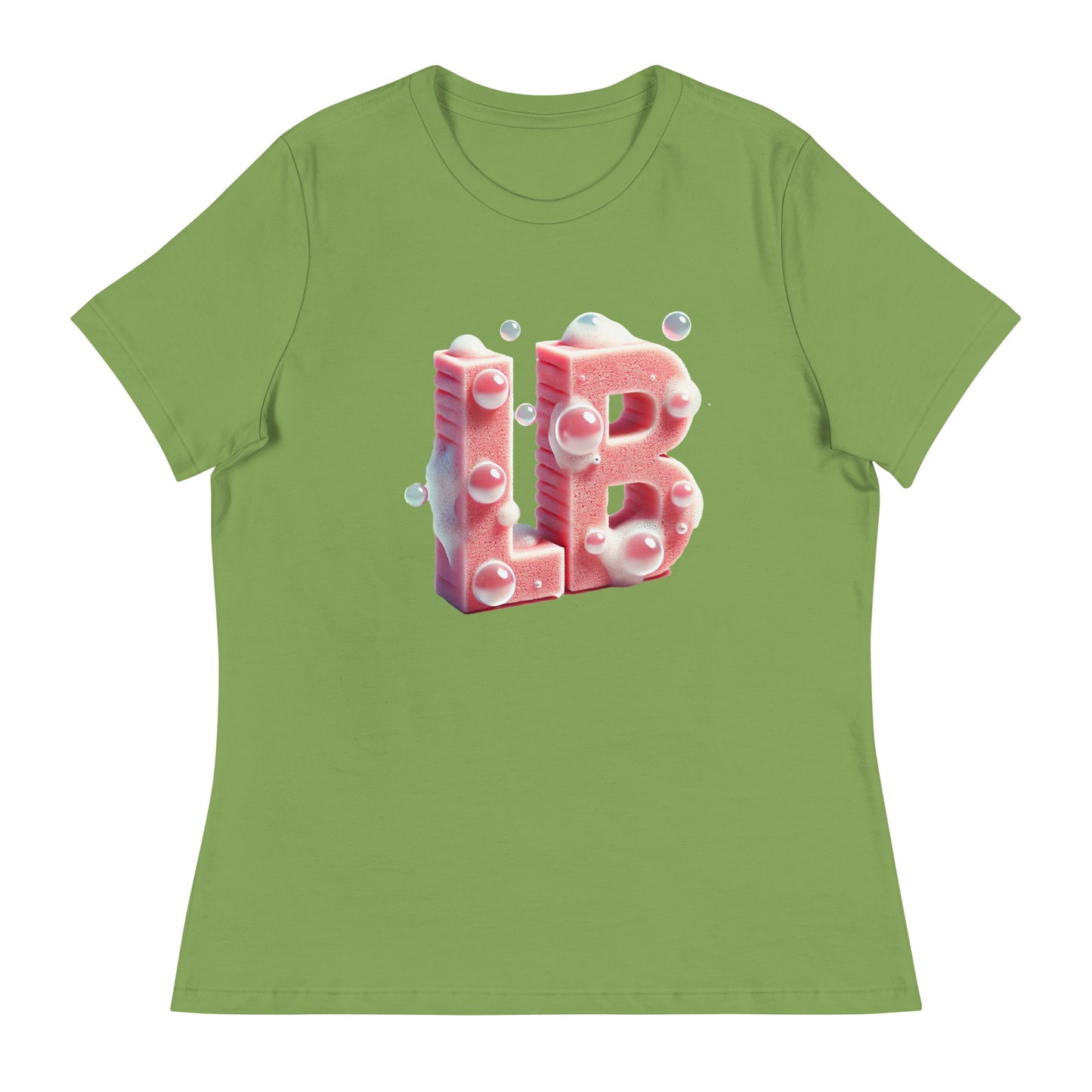 Soapy LB - Women's Relaxed T-Shirt - Lavish Bubbles - LAVISH BUBBLES