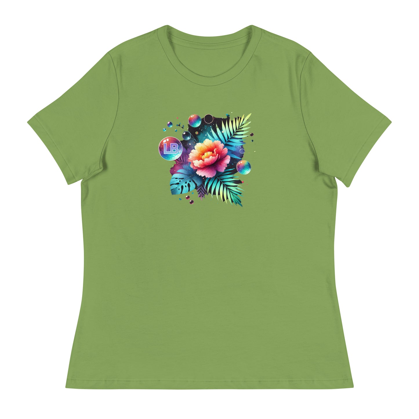 colorful flower - T-shirt pour femmes