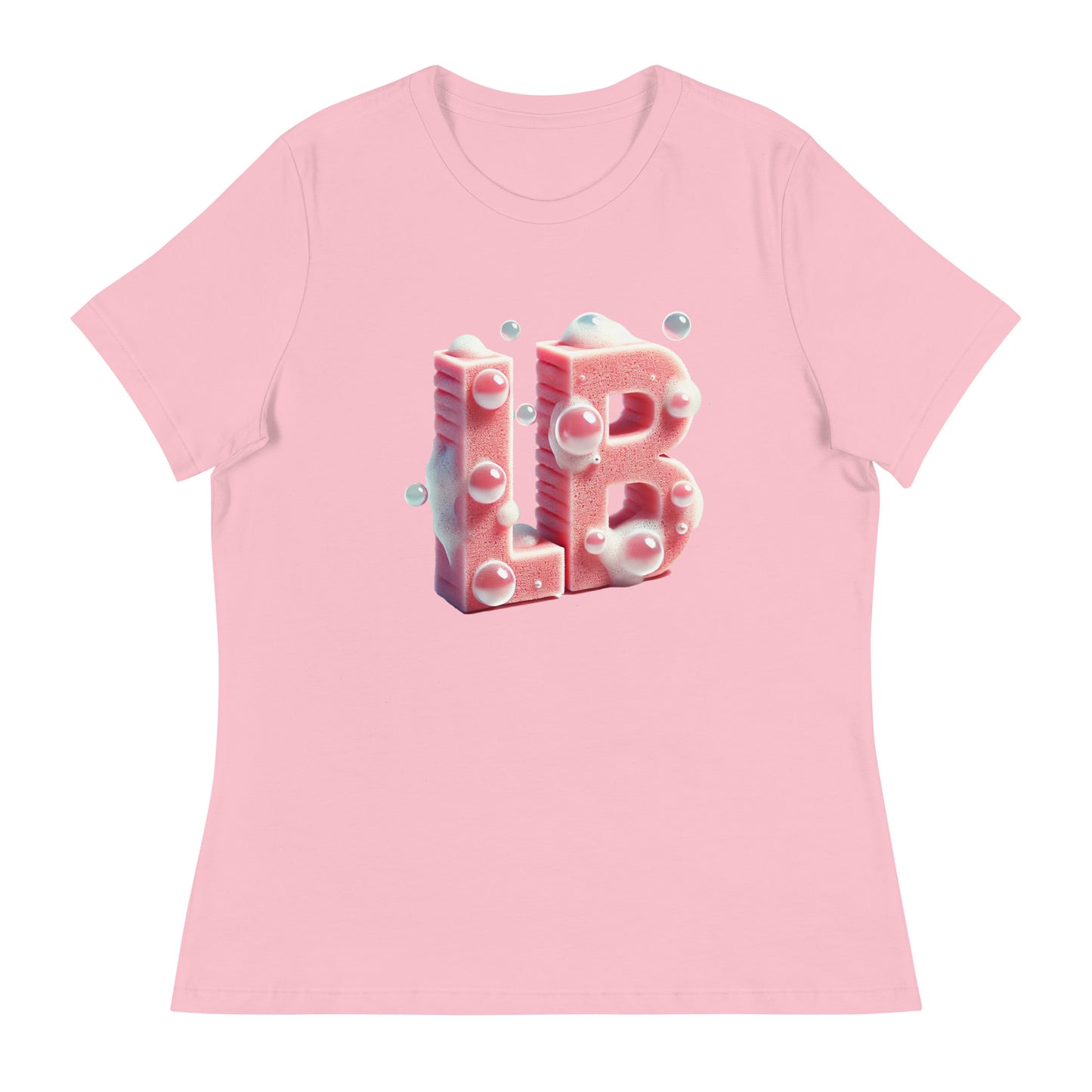 Soapy LB - Women's Relaxed T-Shirt - Lavish Bubbles - LAVISH BUBBLES