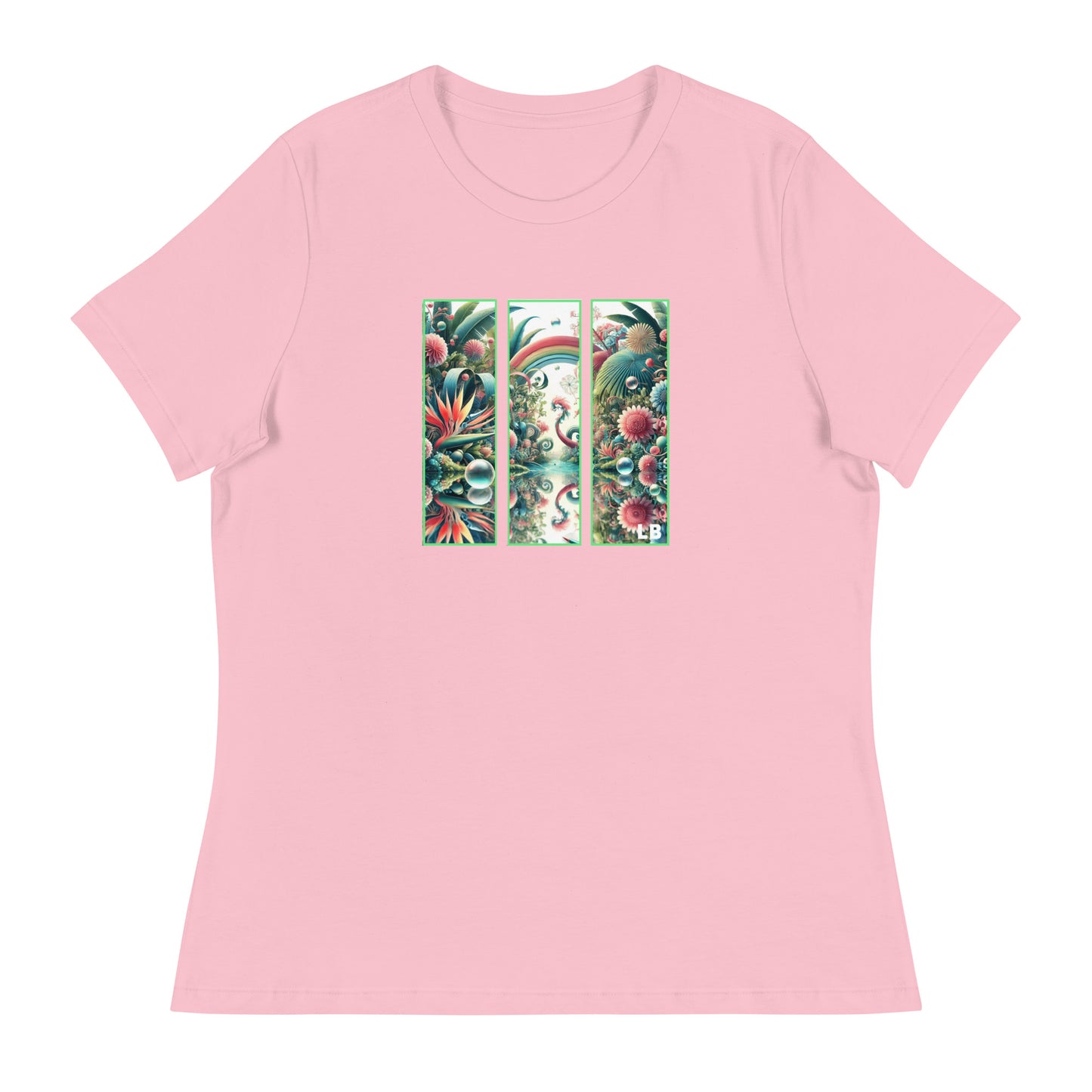 Fantastic river - Women's Relaxed T-Shirt - Lavish Bubbles - LAVISH BUBBLES