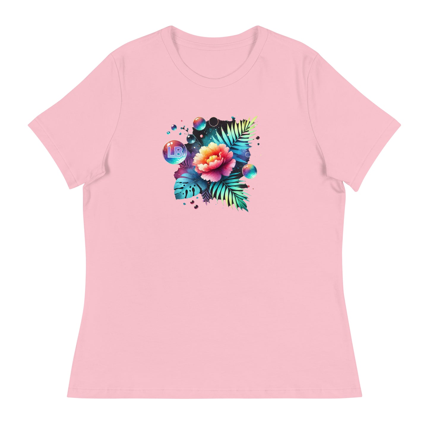 colorful flower - T-shirt pour femmes