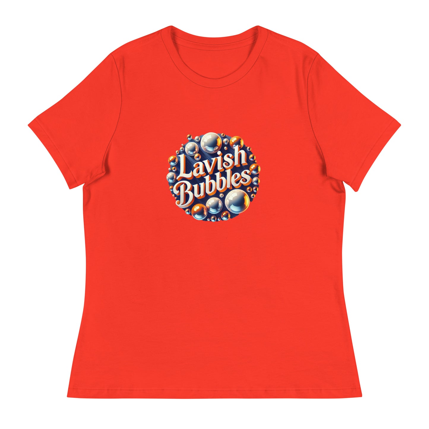 Vintage bubbles - Women's Relaxed T-Shirt - LAVISH BUBBLES