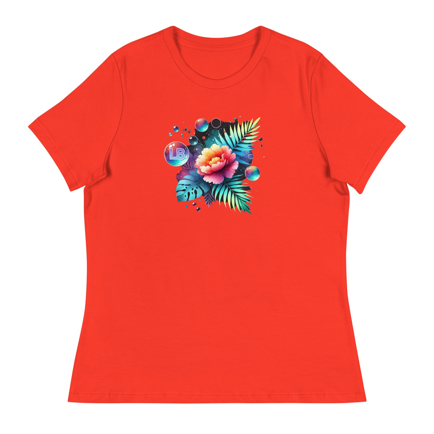 colorful flower - T-shirt pour femmes