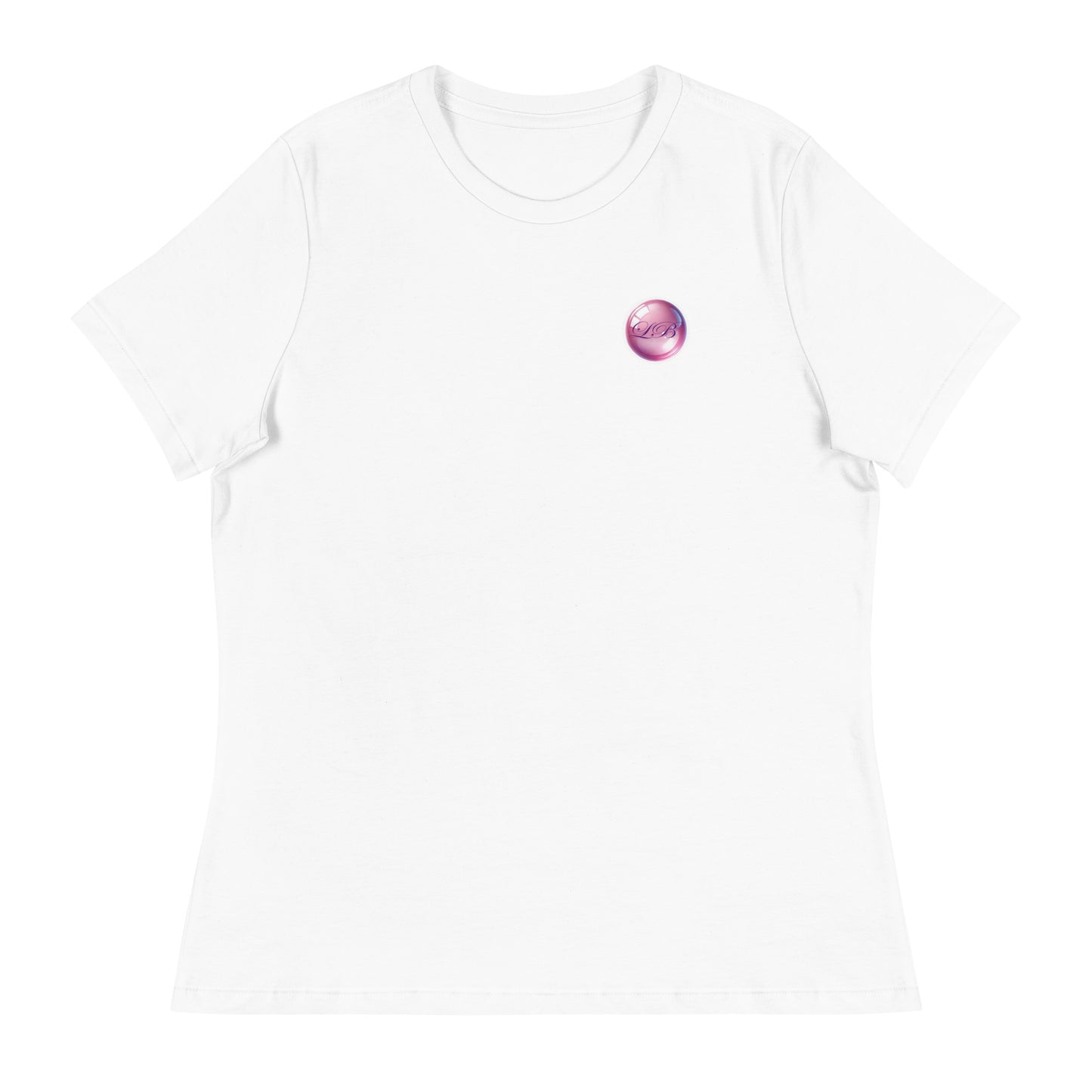 Lavish Bubble small logo - Women's Relaxed T-Shirt - LAVISH BUBBLES