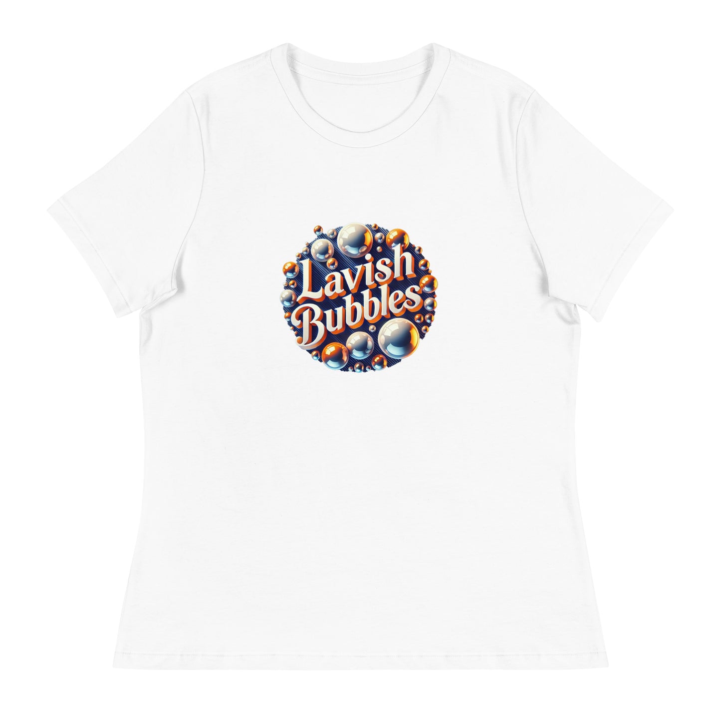 Vintage bubbles - Women's Relaxed T-Shirt - LAVISH BUBBLES