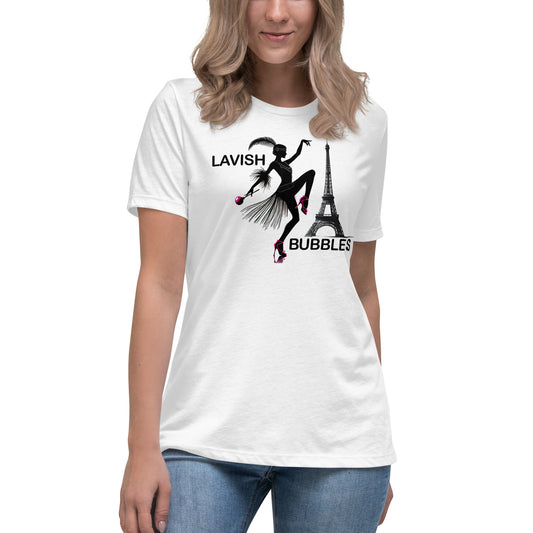 Les annees folles - Women's Relaxed T-Shirt - Lavish Bubbles - LAVISH BUBBLES